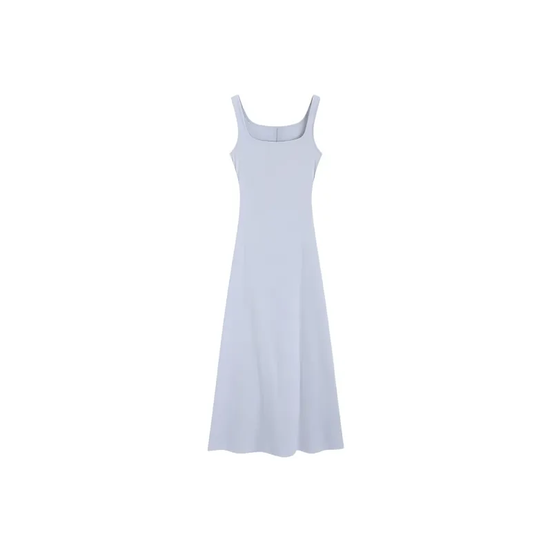DOKZB Slip Dresses Women's Gray-0