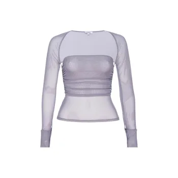 Miaou IRIS TOP Casual Suit Women's Light Gray