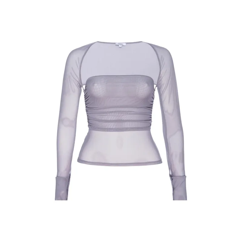 Miaou IRIS TOP Casual Suit Women's Light Gray-0