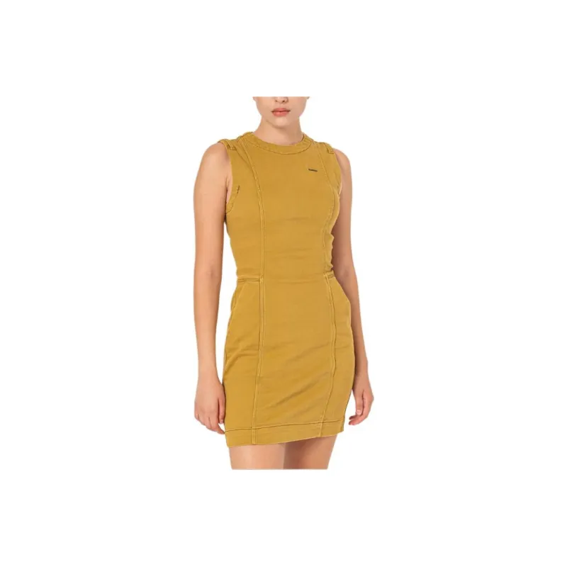 G-STAR RAW Sleeveless Dress Women's Olive Green-0
