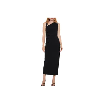 BEC+BRIDGE LETTY MIDI DRESS Sleeveless Dress Women's BLACK/Black