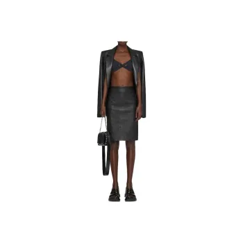 Givenchy 4G Leather Skirt
