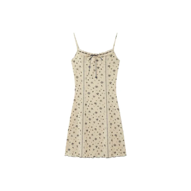 GLEE DIARY Slip Dress Women's Apricot-0