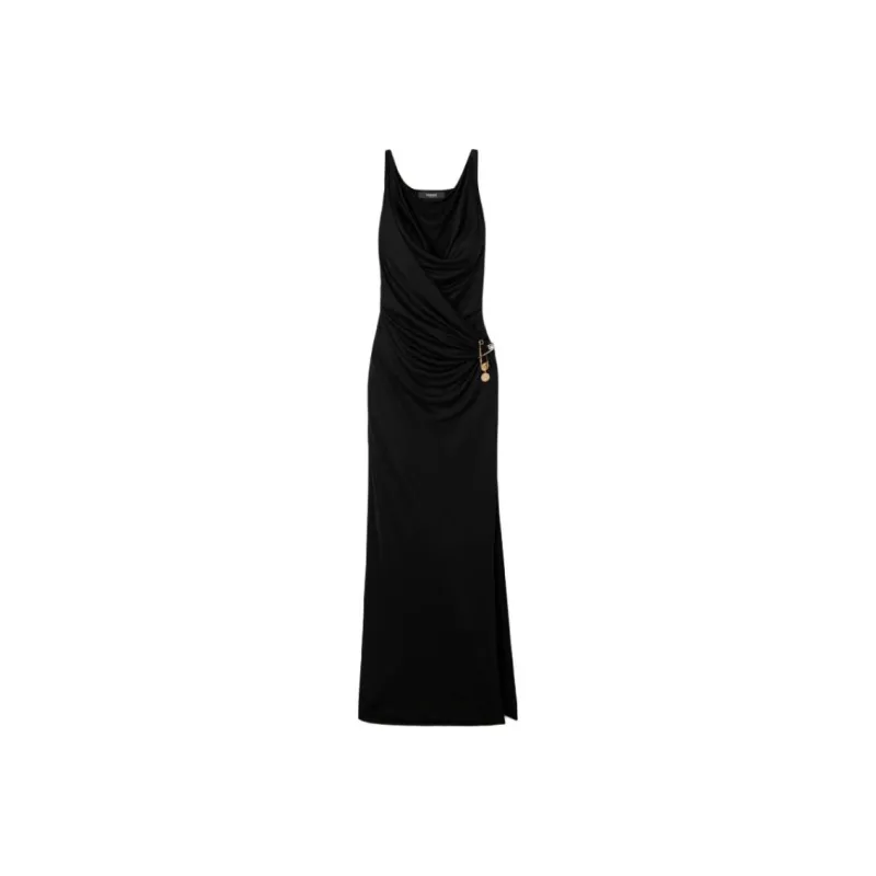 VERSACE COLLECTION Safety Pin Gathered Gown-0