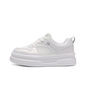 ZHR Platform White Sneakers Anti Slip Wear Resistant Low Top Skateboard Shoes Women's