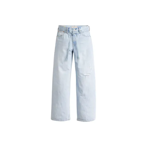 Levi's Straight Jeans Jeans Women's Light Blue