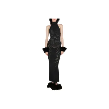 Misbhv Open knit Maxi Dress