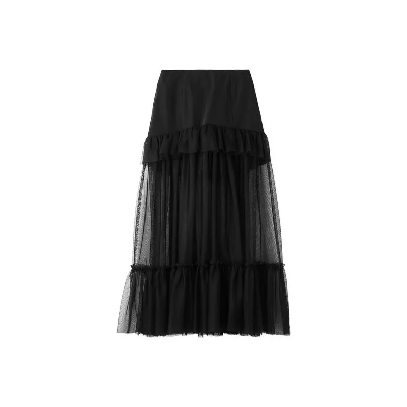 Lily Brown Casual Long Skirts Women's-0