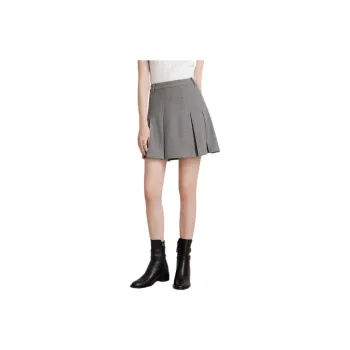 Goodland Casual Short Skirts Women's Gray