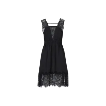 Onitsuka Tiger SS25 Sleeveless Dress Women's Black