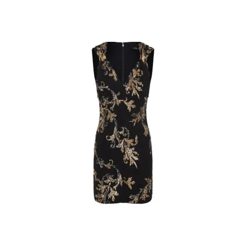 FANSIZHE Sleeveless Dress Women's Black