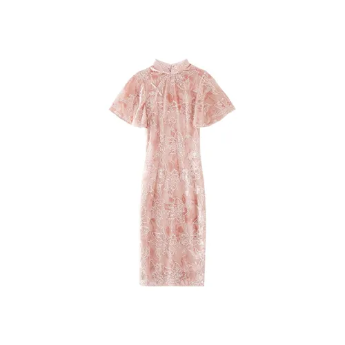 JINYE ORIENTAL Cheongsams Women's Pink