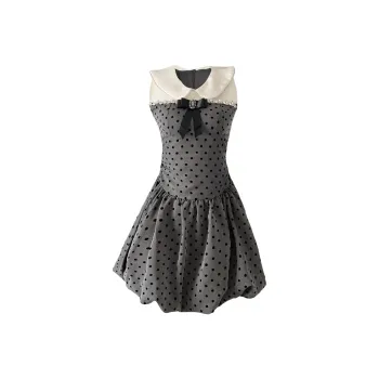 UNION REMOVE Sleeveless Dress Women's Gray