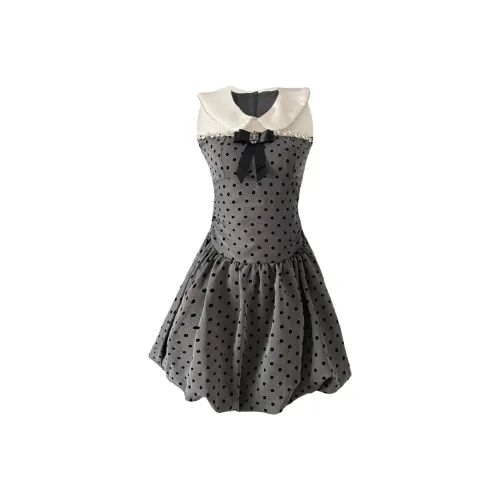 UNION REMOVE Sleeveless Dress Women's Gray