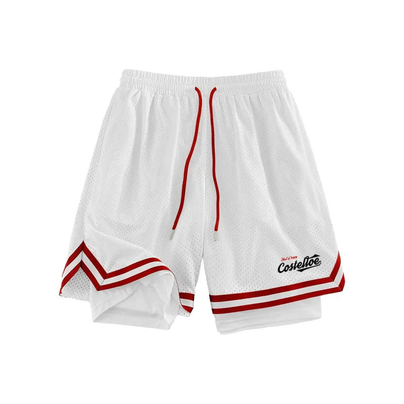 PAUL COSTELLOE Basketball Shorts Unisex-13