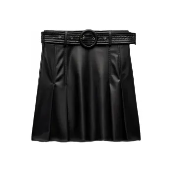 ZARA Casual Short Skirts Women's Black