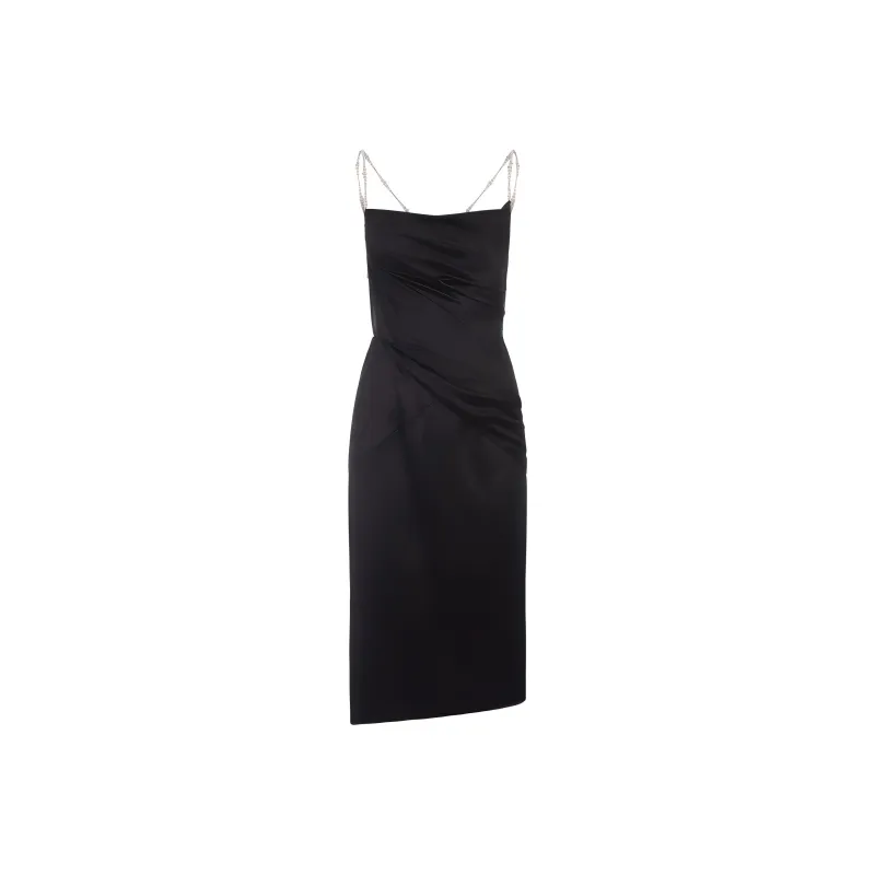 Givenchy Chain Open Back Midi Dress-0
