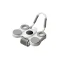 Upgraded Double Elbow Flat Abdominal Roller — White