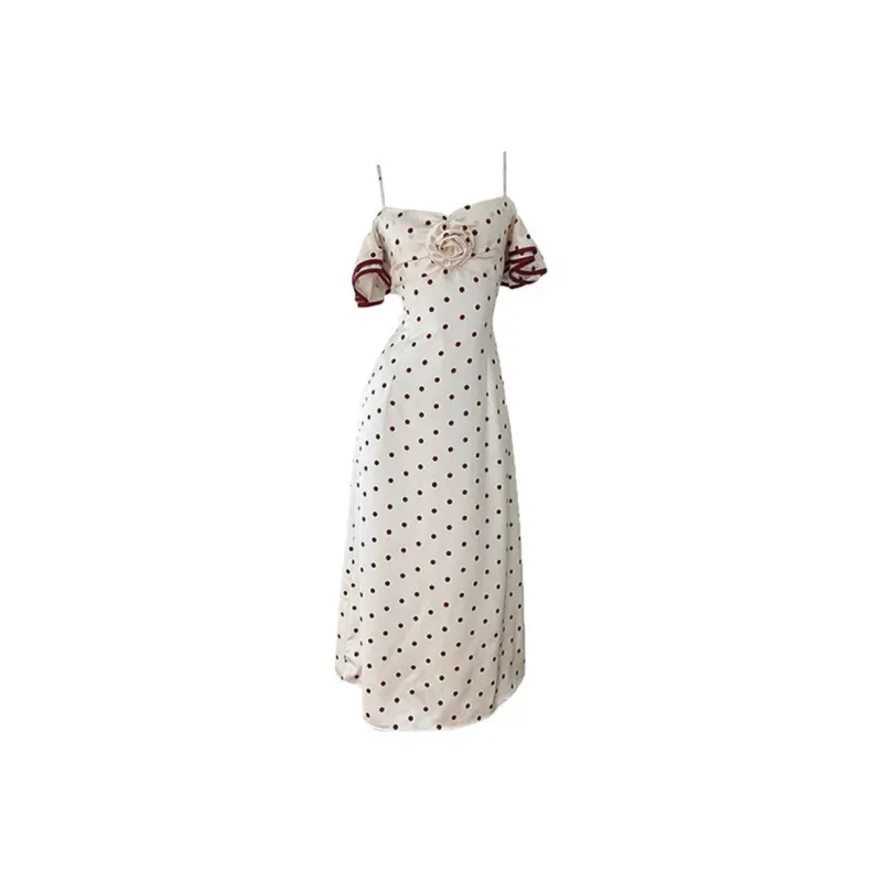 JOSR Slip Dresses Women's White-0