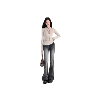 YINLEI Jeans Women's Black