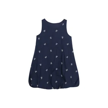 Pzhk Sleeveless Dress Women's Navy Blue