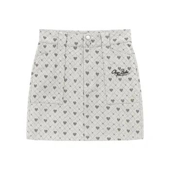 CHUU Casual Short Skirts Women's White