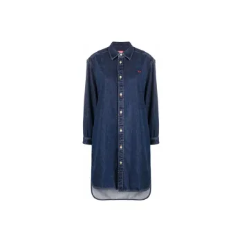 DIESEL De-blex Denim Shirt Dress