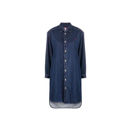 DIESEL De-blex Denim Shirt Dress