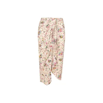 ISABEL MARANT ETOILE Berthe Floral print Skirt