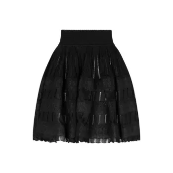 Alaia Shiny Crinoline Skirt