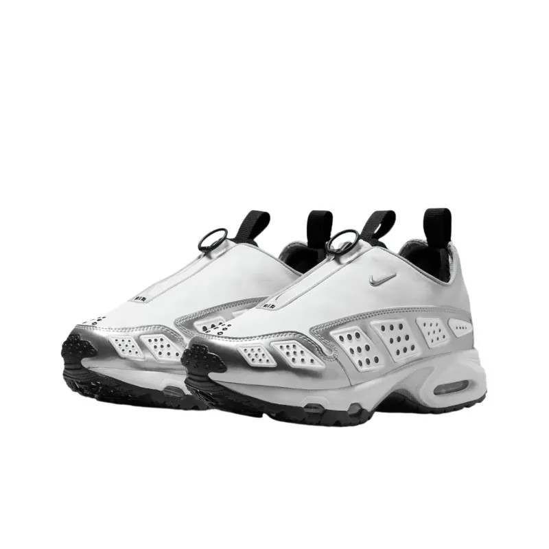 Nike Air Max SNDR Anti Slip Wear Resistant Low Top Running Shoes Unisex White-2