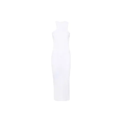 Axel Arigato Asymmetric Ribbed Midi Dress