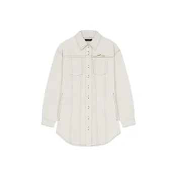 AMIRI Script Denim Shirtdress
