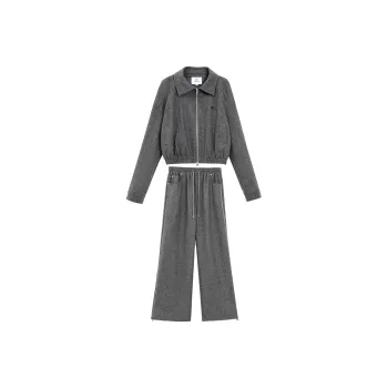TURN SIGNAL Casual Suit Women's Gray