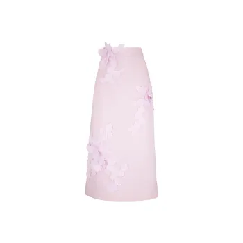 Zimmermann Casual Long Skirts Women's Pink