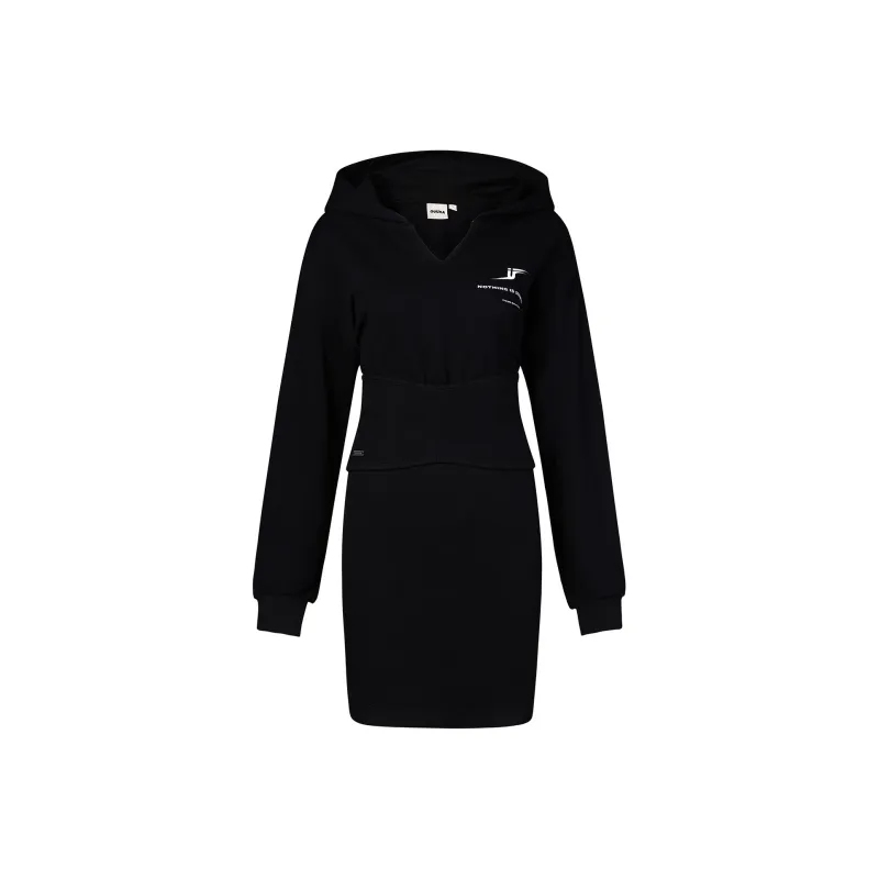 Guuka Hero Long Sleeved Dresses Women's Black-0