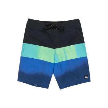 Quiksilver Beach Shorts Men's Color Star Cloud Blue Gradient