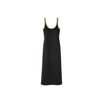 LONGCHAMP Sleeveless Dress Women's Black