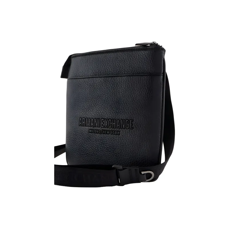 ARMANI EXCHANGEAE Polyester Shoulder Bag Men's Black-3