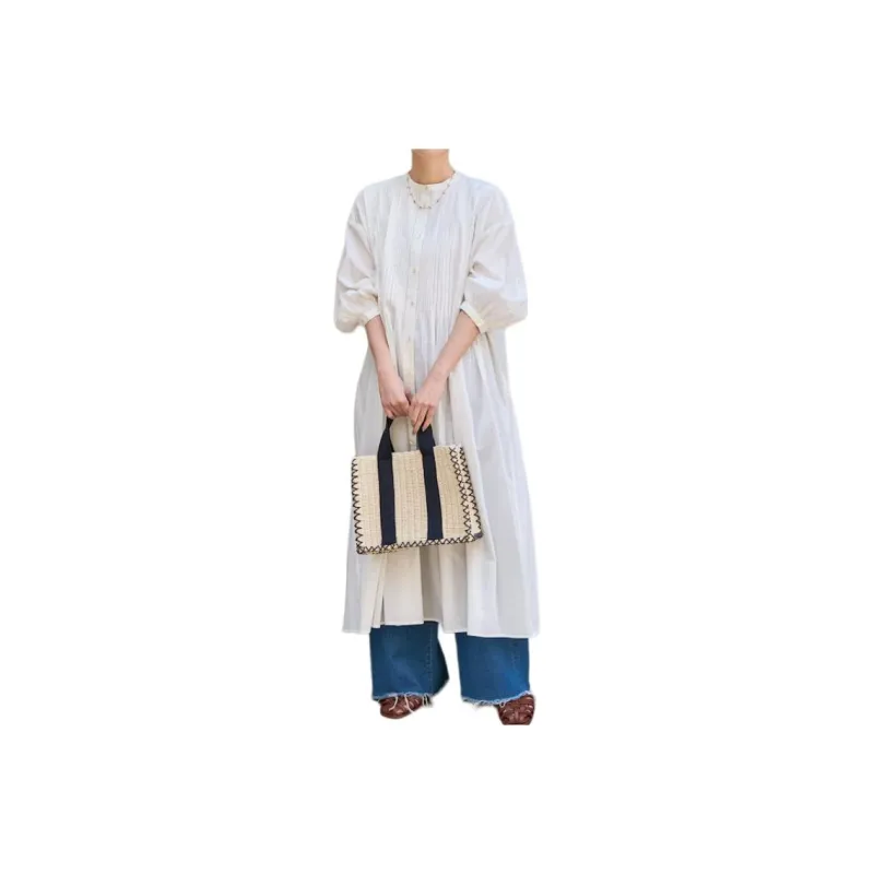 FREAK'S STORE Long Sleeved Dress Women's Ecru-0