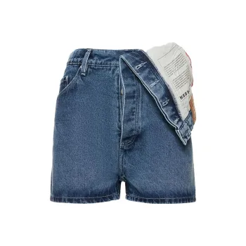 Y/Project Denim Shorts Women's Blue