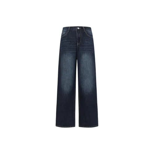 Wen Shan Jeans Women's Blue Gray