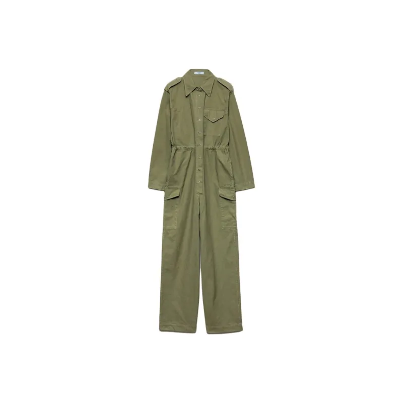 PRADA Panama Cotton Jumpsuit-0