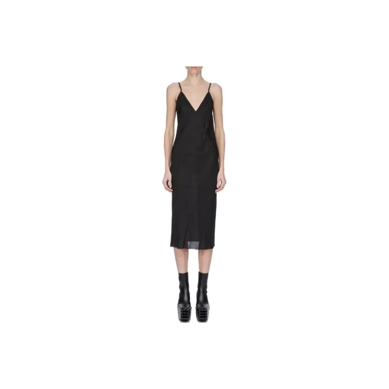 RICK OWENS/RO Slip Dress Women's-0