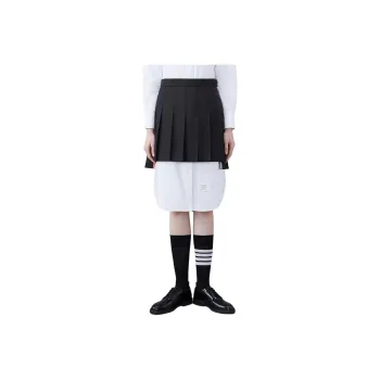 THOM BROWNE· Casual Short Skirts Women's Black
