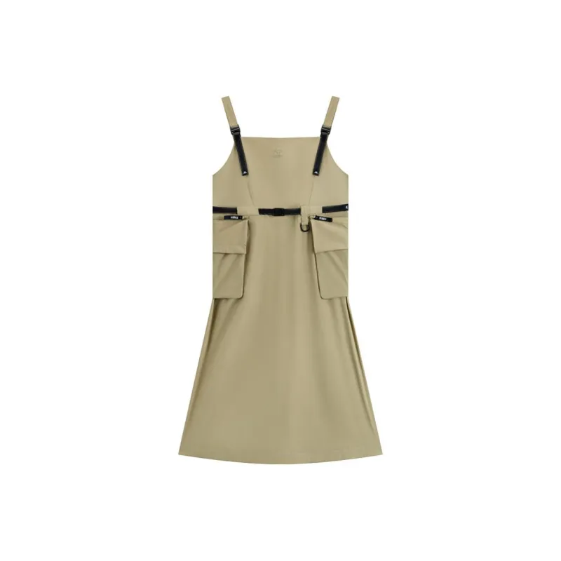 Kappa Slip Dresses Women's Khaki-0