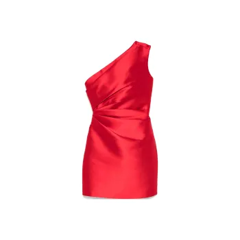SOLACE LONDON Sleeveless Dress Women's Total Crimson