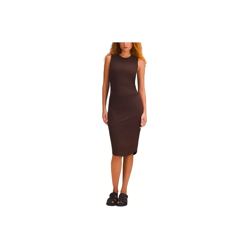 Lululemon Shirred Sleeveless Dress Women's-0