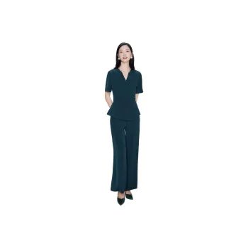 BBLLUUEE Casual Suit Women's Turquoise