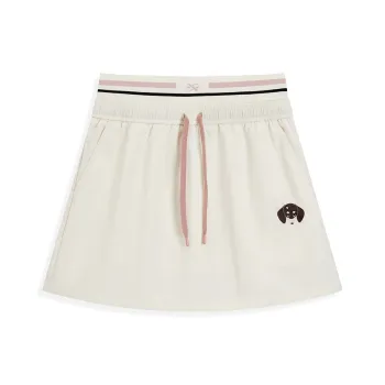 XTEP Casual Short Skirts Women's Cotton White